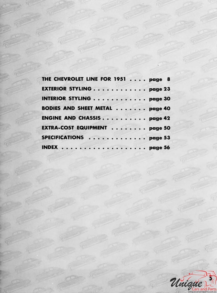 1951 Chevrolet Engineering Features Booklet Page 30